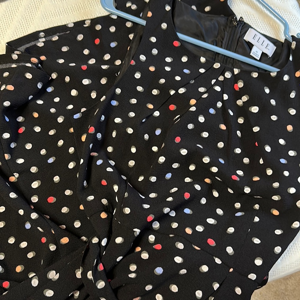 Bosch knee length dress with belt